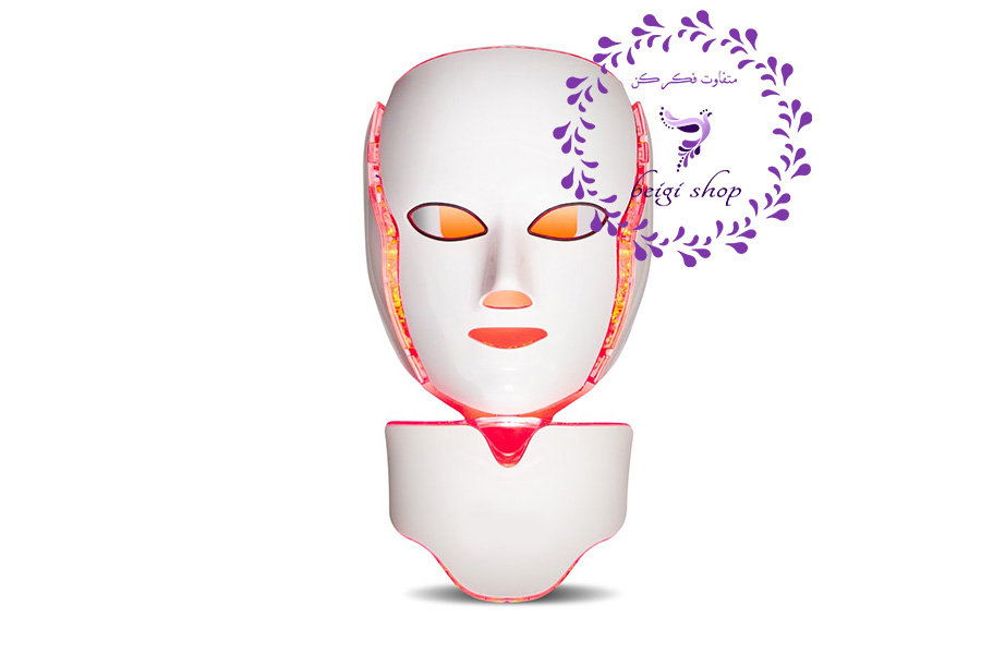 ماسک ال ای دی نور درمانی صورت و گردن